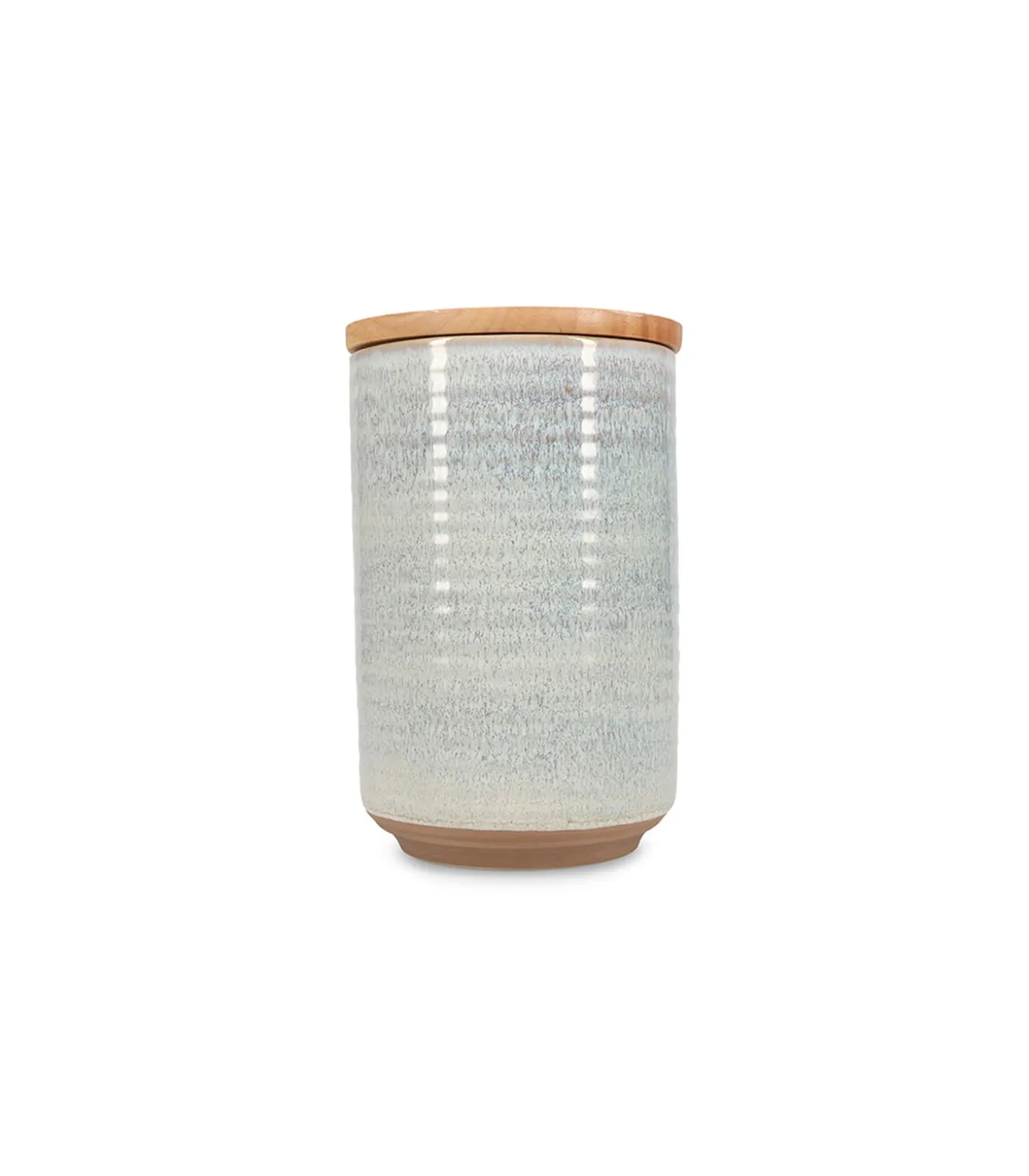 Voorraadpot 12,5xH20cm beige Cameo