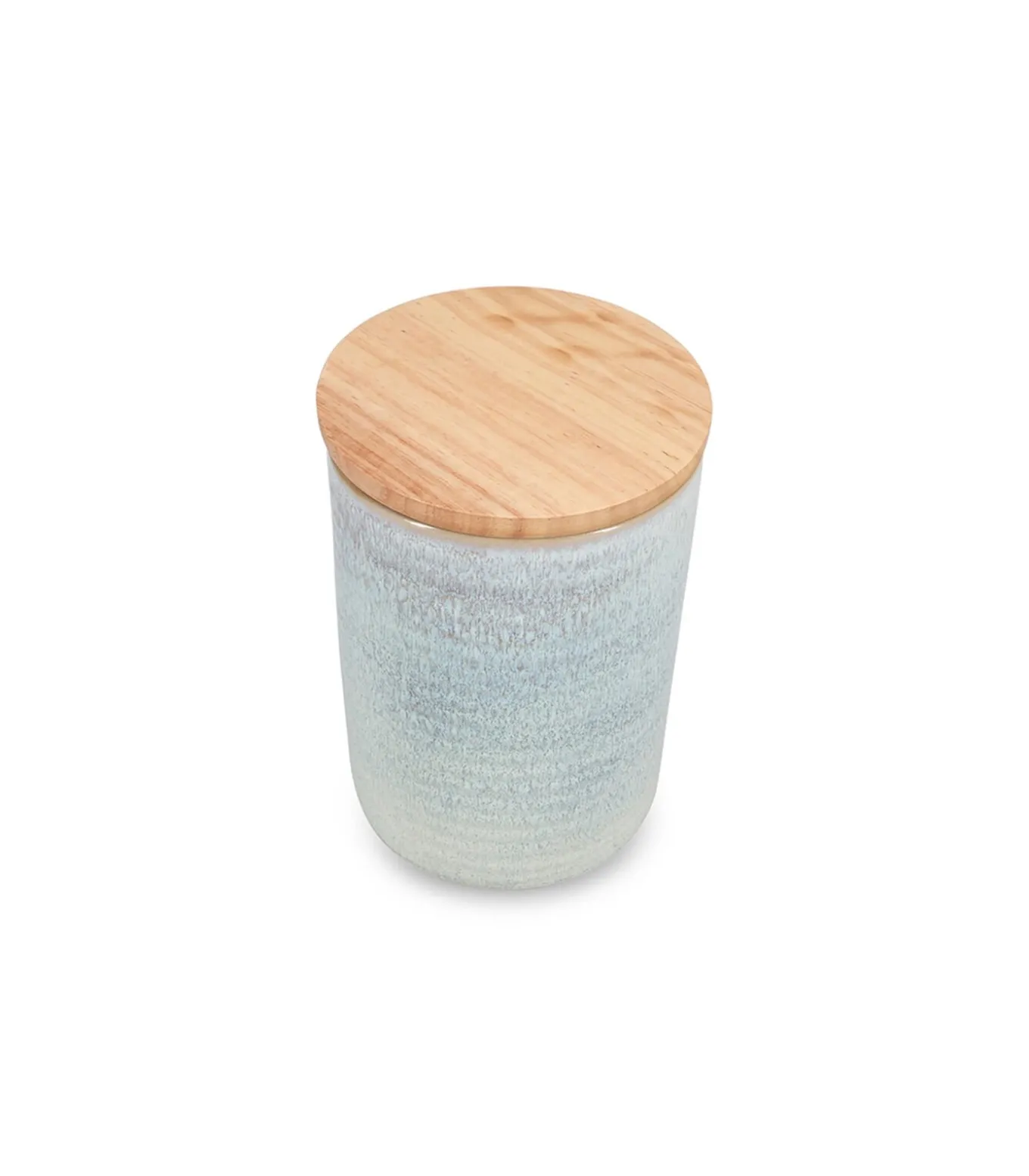 Voorraadpot 12,5xH20cm beige Cameo