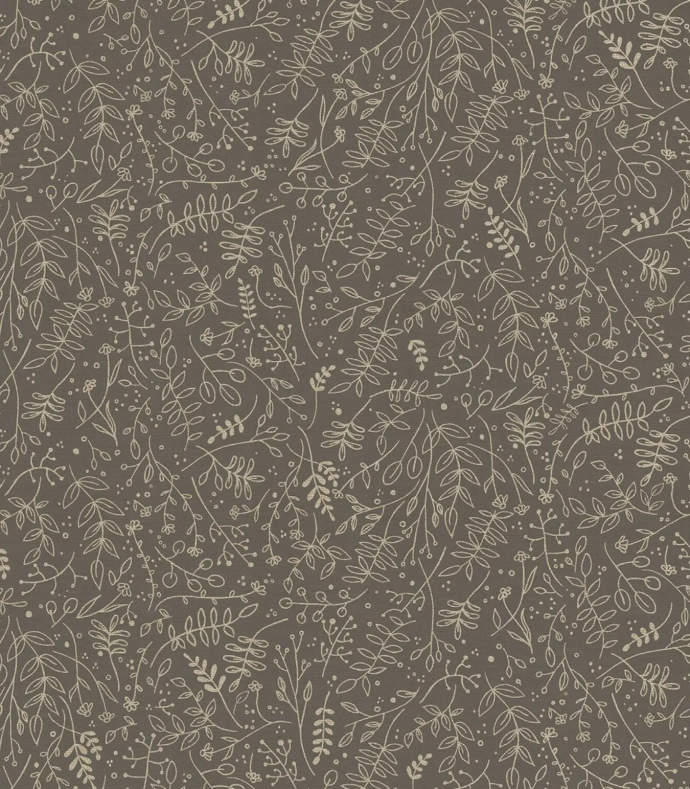 vtwonen Vliesbehang | Twigs Soil Gold