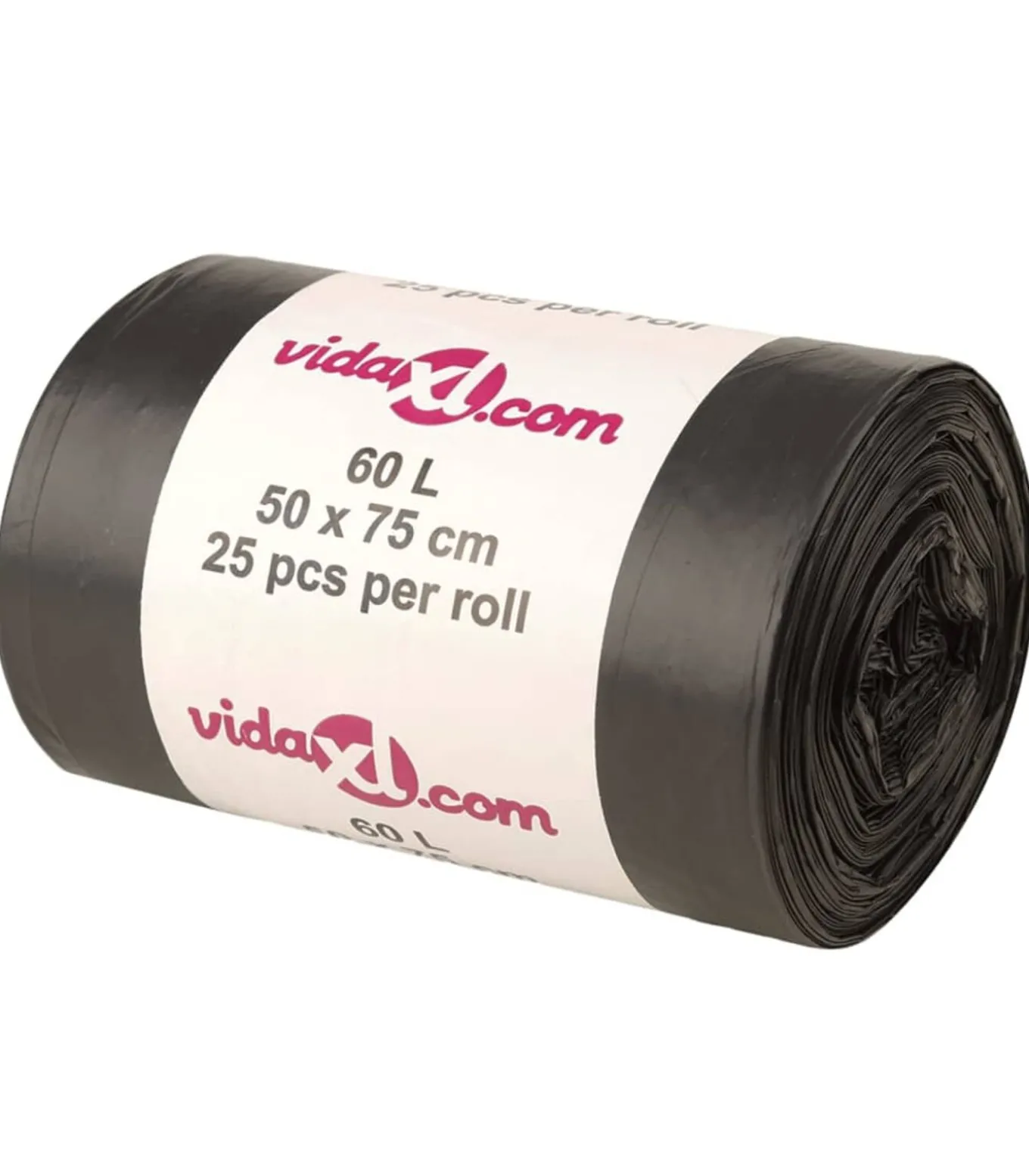 Vuilniszakken 250 st 60 l zwart