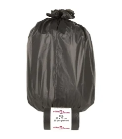 Vuilniszakken 250 st 60 l zwart