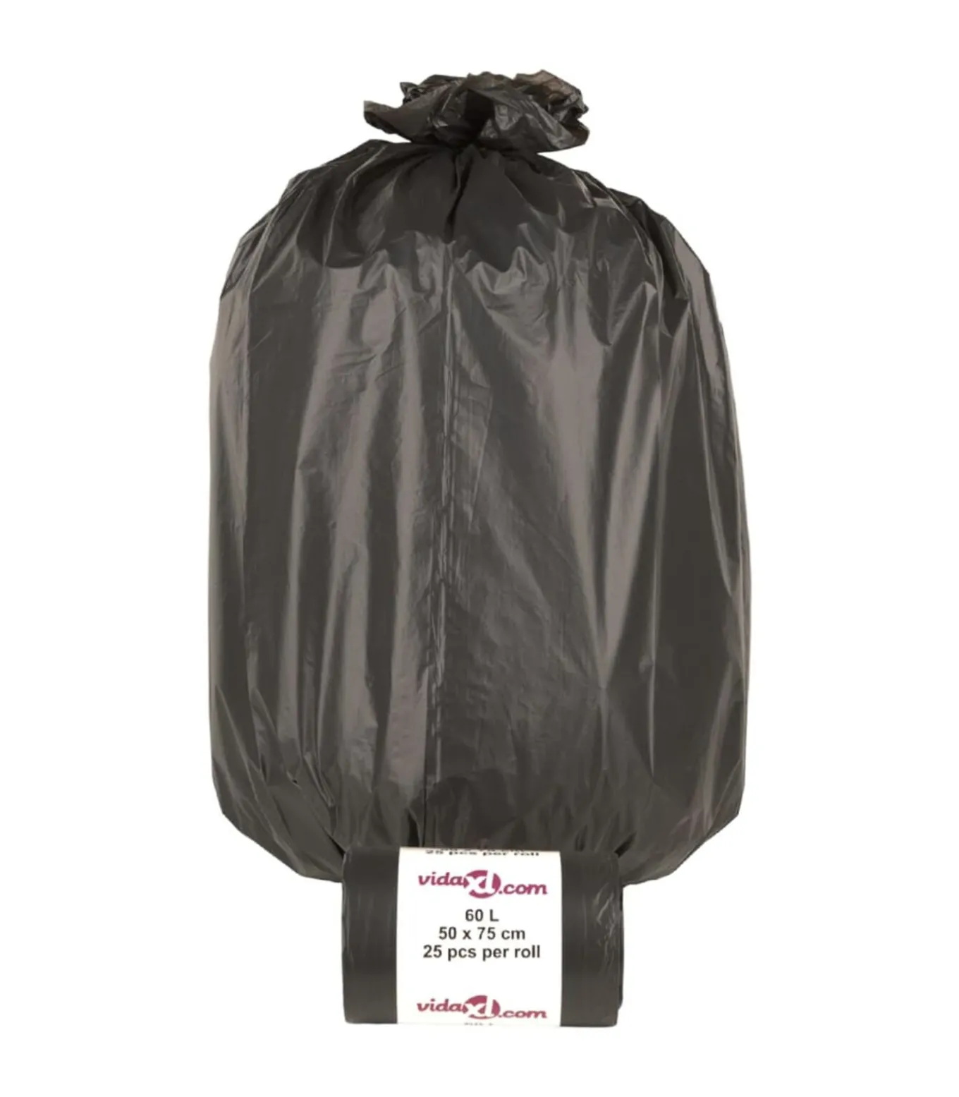 Vuilniszakken 250 st 60 l zwart