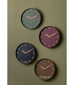 Wandklok Amena - Bruin - 40x40x40cm