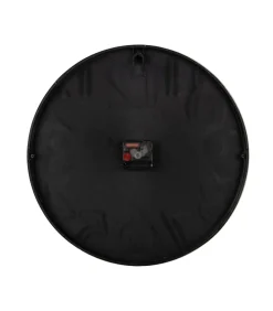 Wandklok Ayuno - Mat zwart - Ø40cm