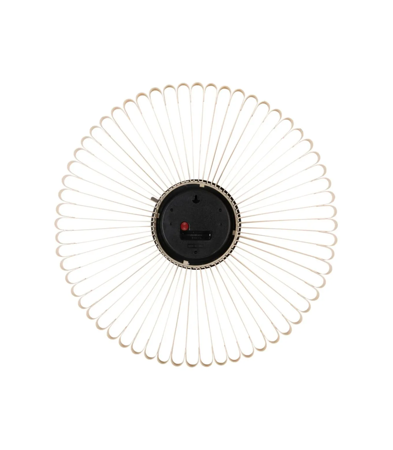 Wandklok Cascara - Wit - 50x50x50cm