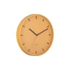Wandklok Cool Retro - Geel - 30x30x30cm