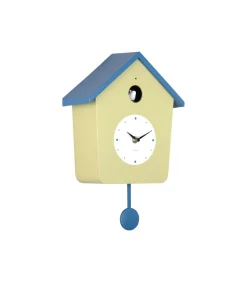 Wandklok Cuckoo Light - Theegroen - 23x10.5x26.4cm