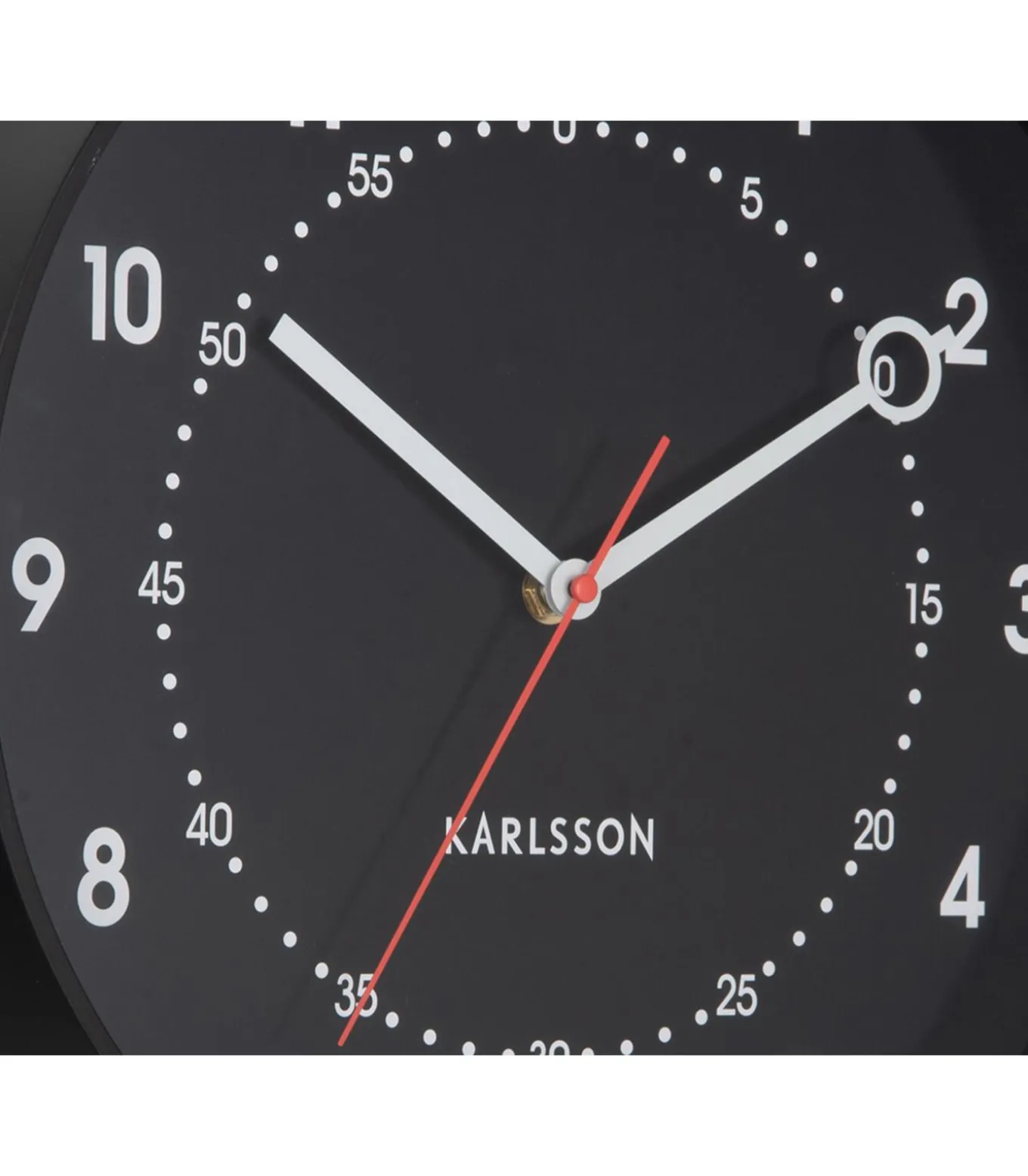 Wandklok Fresco - Zwart - 31.5x31.5x31.5cm