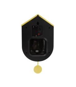 Wandklok Grato Cuckoo - Donkergeel - 9.2x17.5x33.2cm