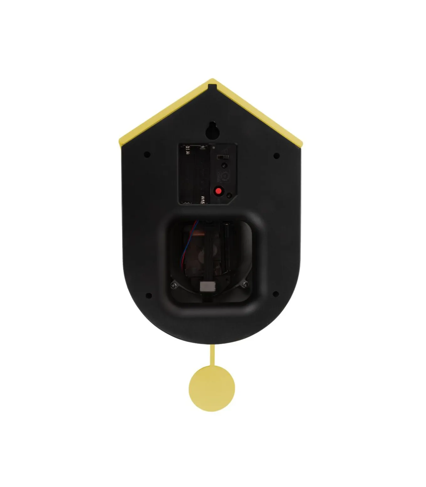 Wandklok Grato Cuckoo - Donkergeel - 9.2x17.5x33.2cm