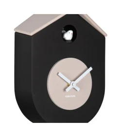 Wandklok Grato Cuckoo - Warmgrijs - 9.2x17.5x33.2cm