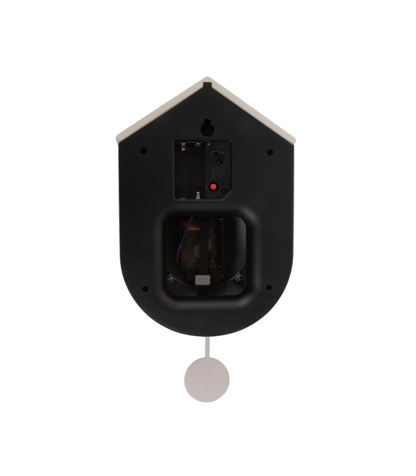 Wandklok Grato Cuckoo - Warmgrijs - 9.2x17.5x33.2cm