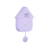 Wandklok Modern Cuckoo - Zachtpaars - 8.5x21.5x41cm