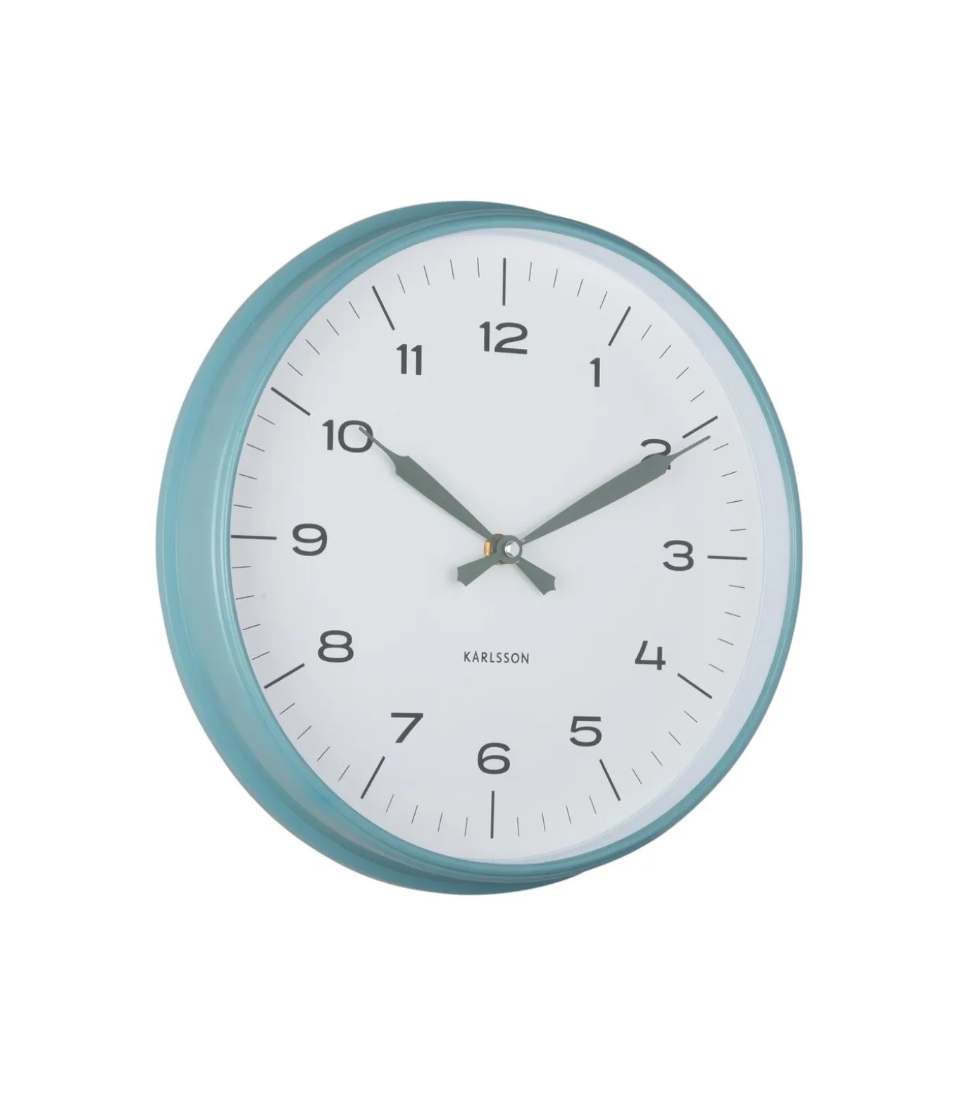 Wandklok Modern Factory - Jungle groen - Ø30cm