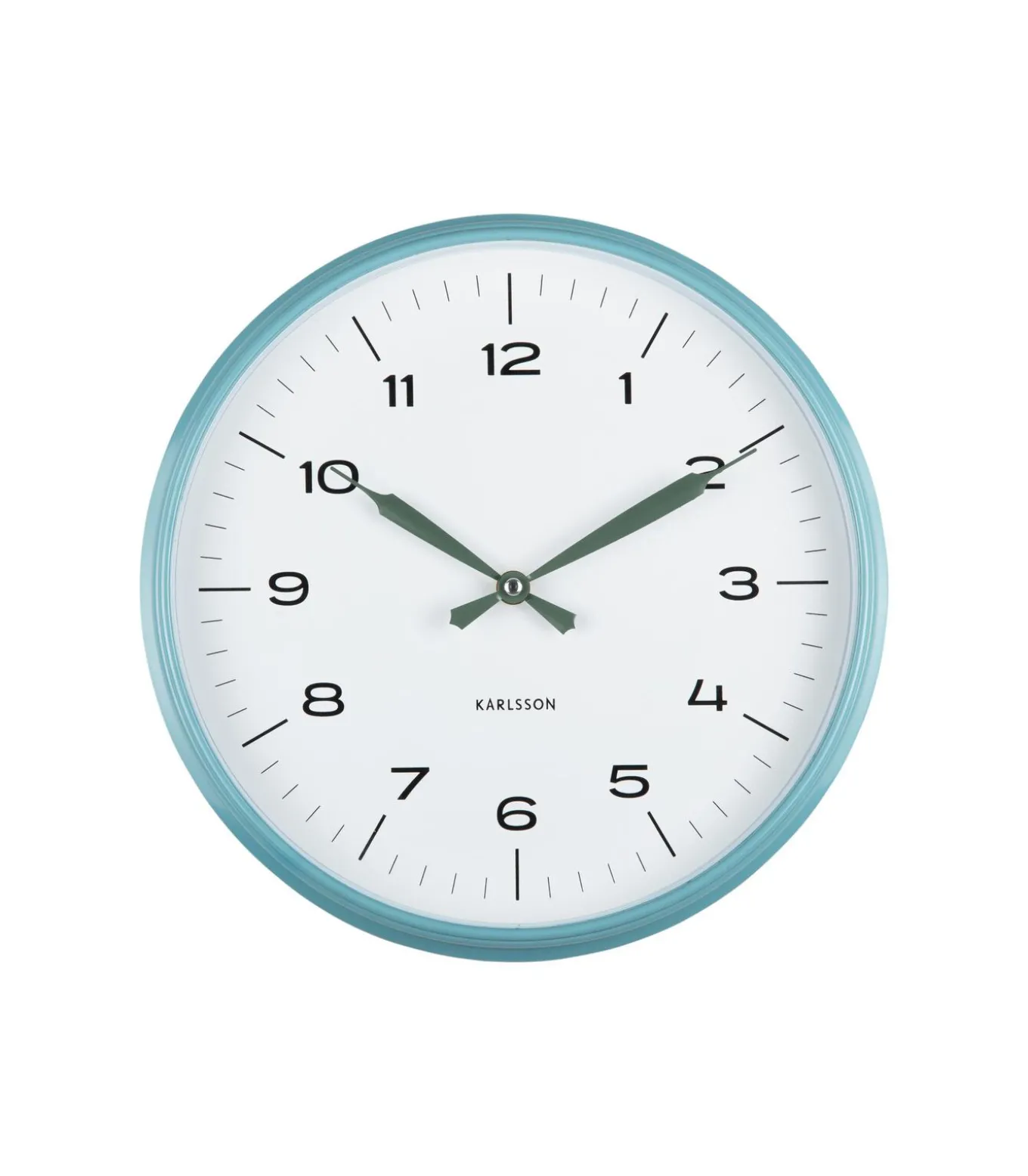 Wandklok Modern Factory - Jungle groen - Ø30cm