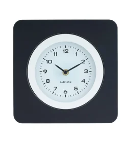 Wandklok New Vintage - Mat zwart - 4.4x22x22cm