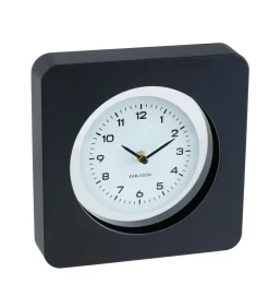 Wandklok New Vintage - Mat zwart - 4.4x22x22cm