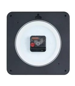 Wandklok New Vintage - Mat zwart - 4.4x22x22cm