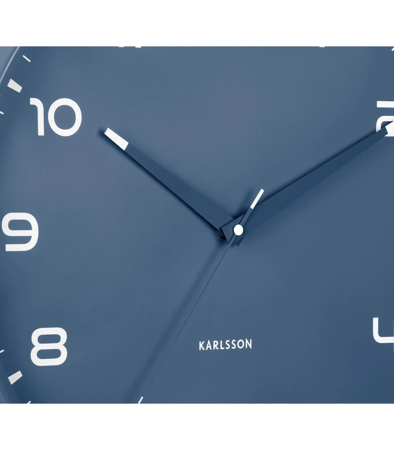 Wandklok Orgullo - Klassiek blauw - Ø40cm