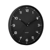 Wandklok Orgullo - Mat zwart - Ø40cm