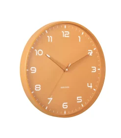 Wandklok Orgullo - Okergeel - Ø40cm