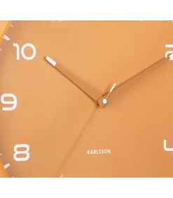 Wandklok Orgullo - Okergeel - Ø40cm