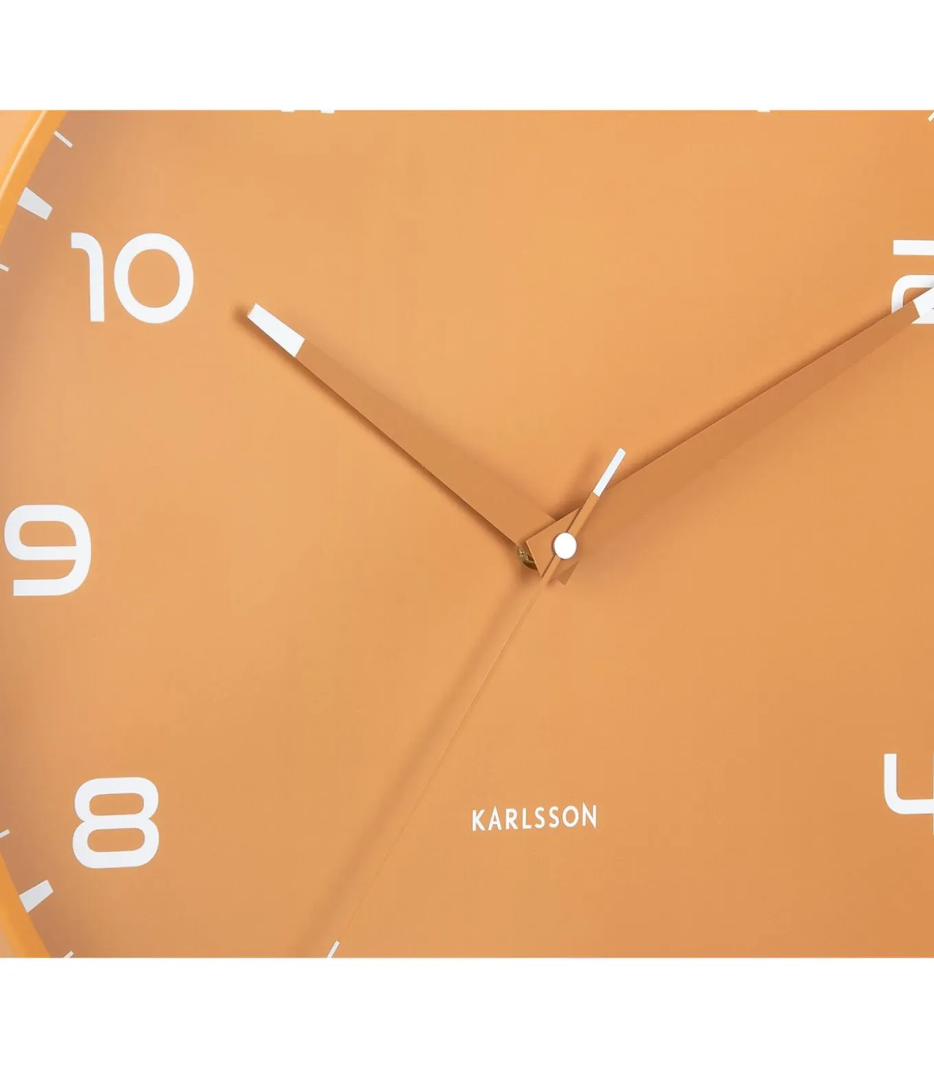 Wandklok Orgullo - Okergeel - Ø40cm