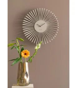 Wandklok Polo - Grijs - 48x48x48cm