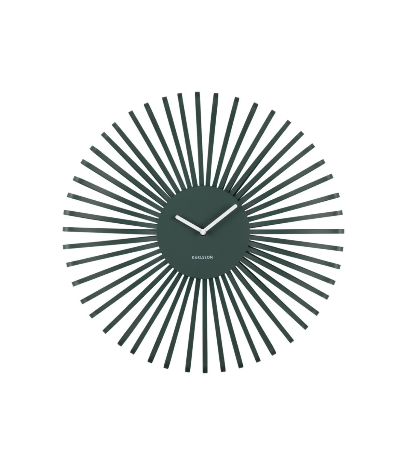 Wandklok Polo - Groen - 48x48x48cm