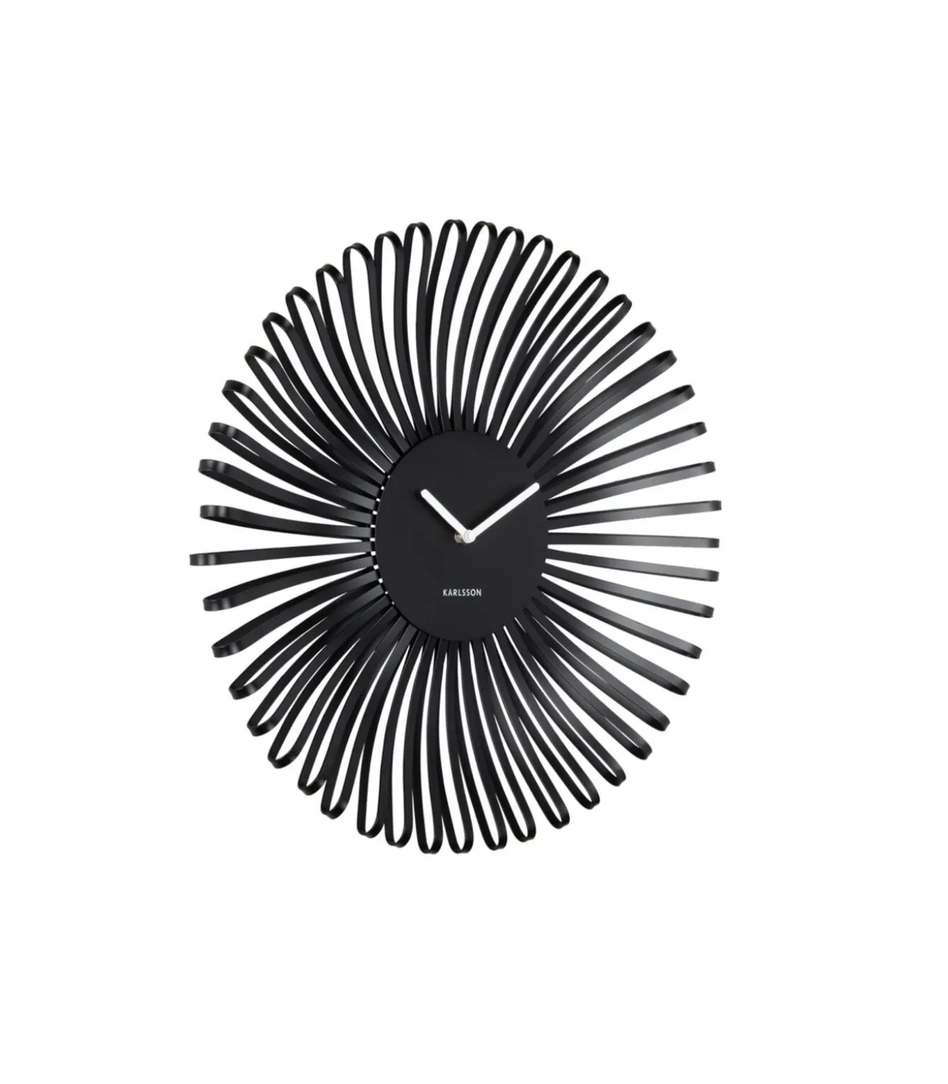 Wandklok Polo - Zwart - 48x48x48cm