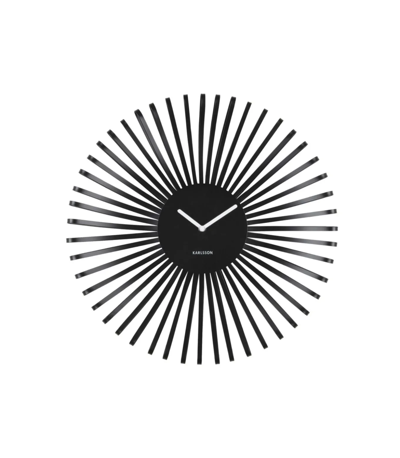 Wandklok Polo - Zwart - 48x48x48cm