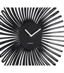 Wandklok Polo - Zwart - 48x48x48cm