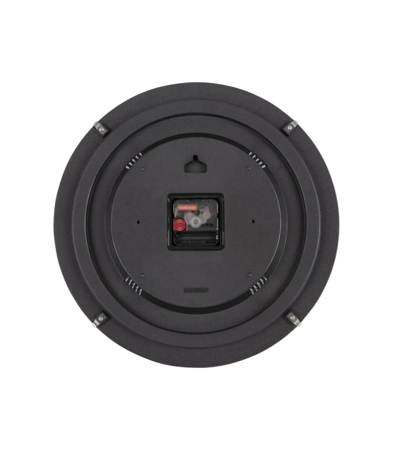 Wandklok Realista Dome - Wit - 35x35x35cm