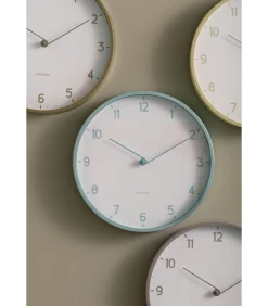 Wandklok Sencillez - Donkergrijs - Ø30cm