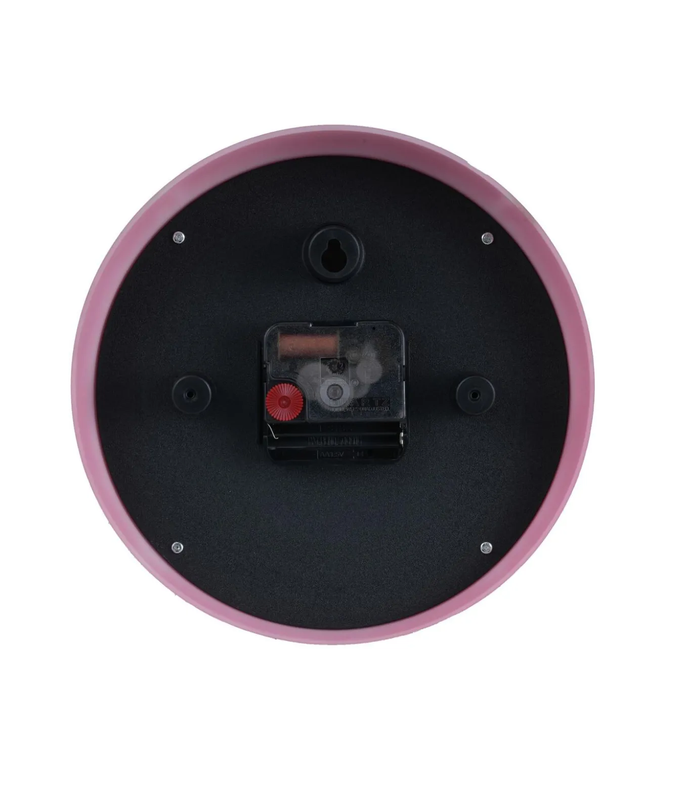 Wandklok Slope - Lichtroze - Ø20cm