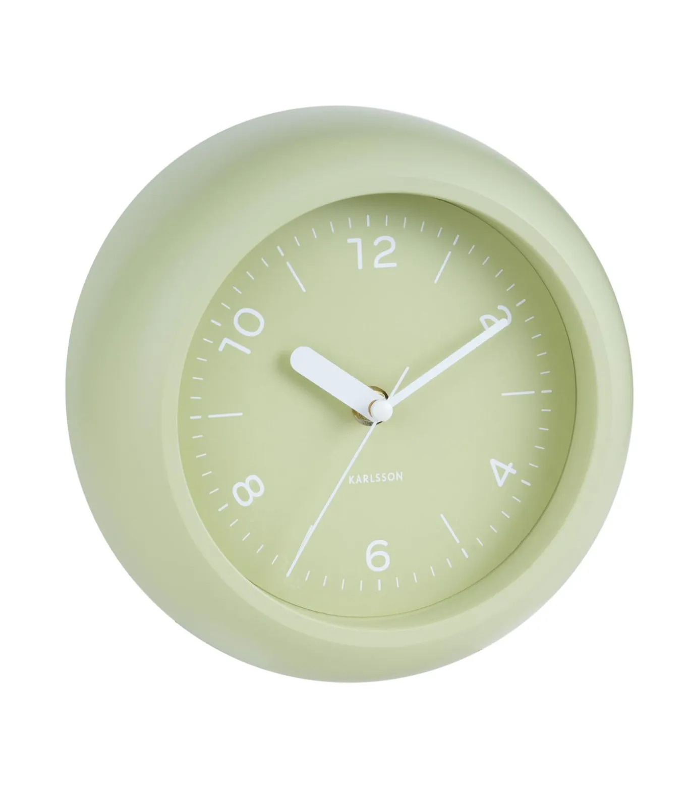 Wandklok Slope - Theegroen - Ø20cm