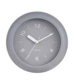 Wandklok Slope - Warmgrijs - Ø20cm