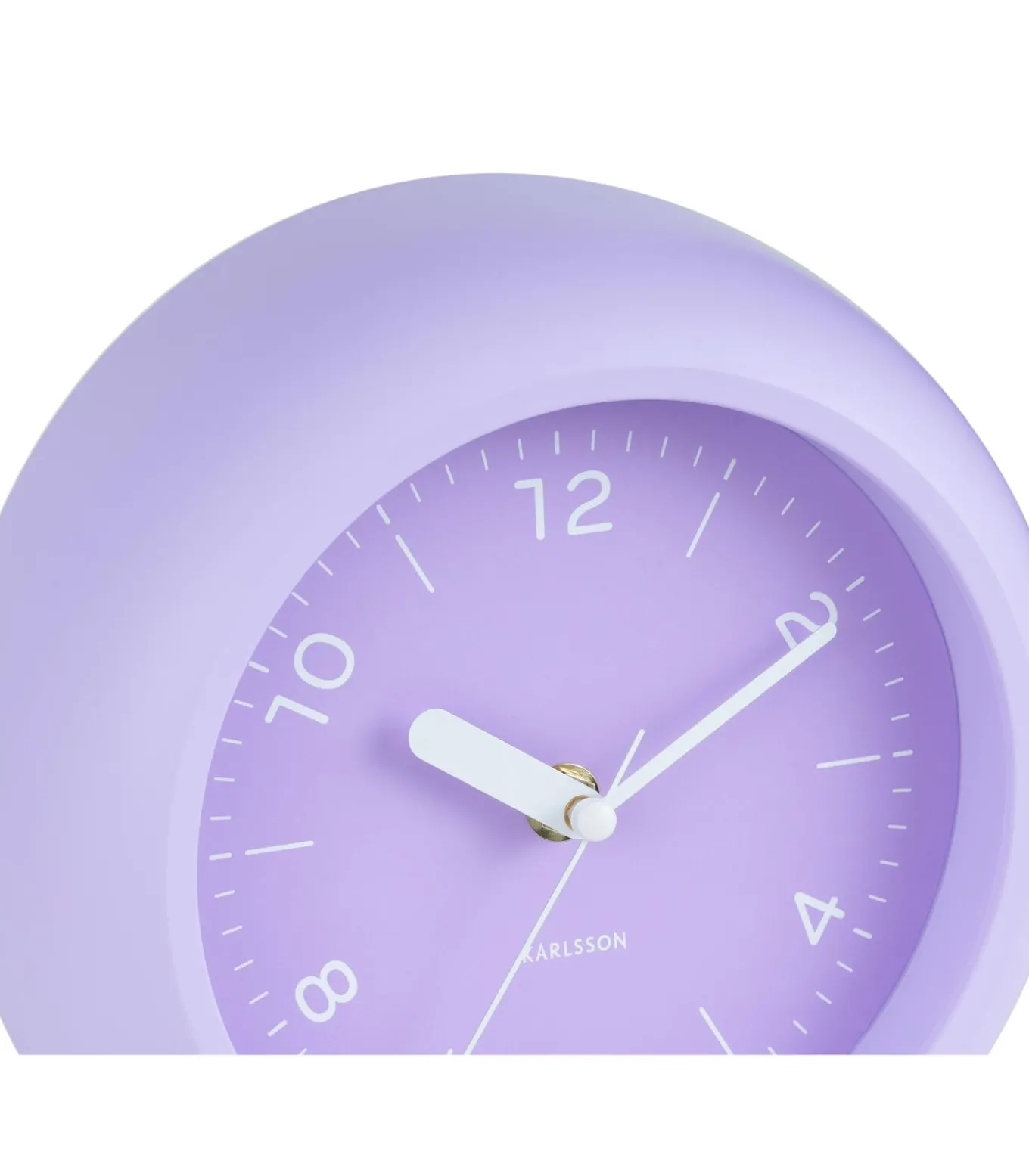 Wandklok Slope - Zachtpaars - Ø20cm