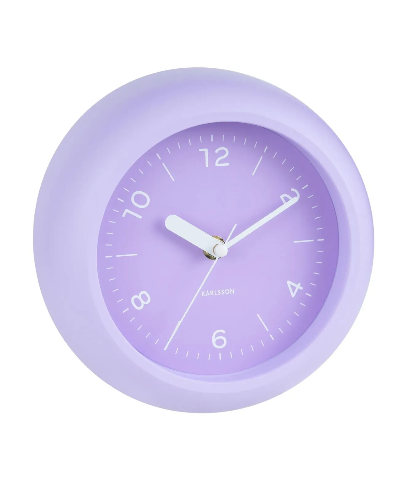 Wandklok Slope - Zachtpaars - Ø20cm