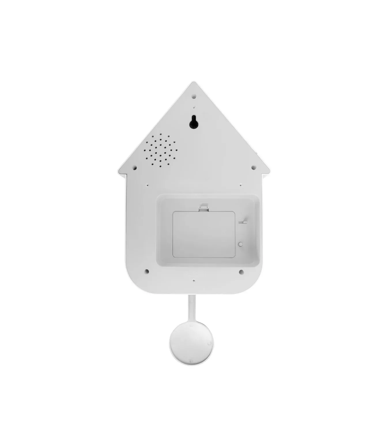 Wandklok Solo Color Cuckoo - Wit - 6x21,5x41cm