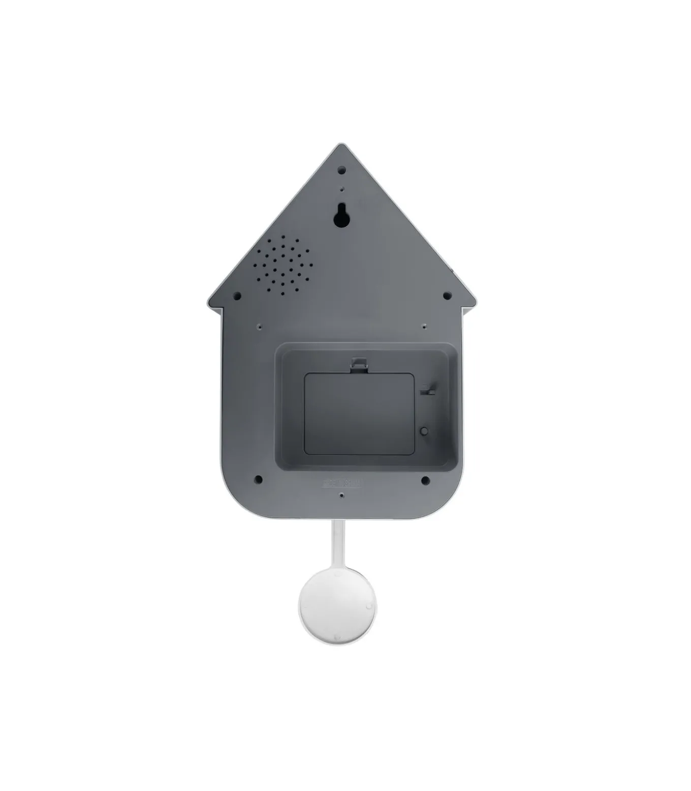 Wandklok Solo Color Cuckoo - Grijs - 6x21,5x41cm