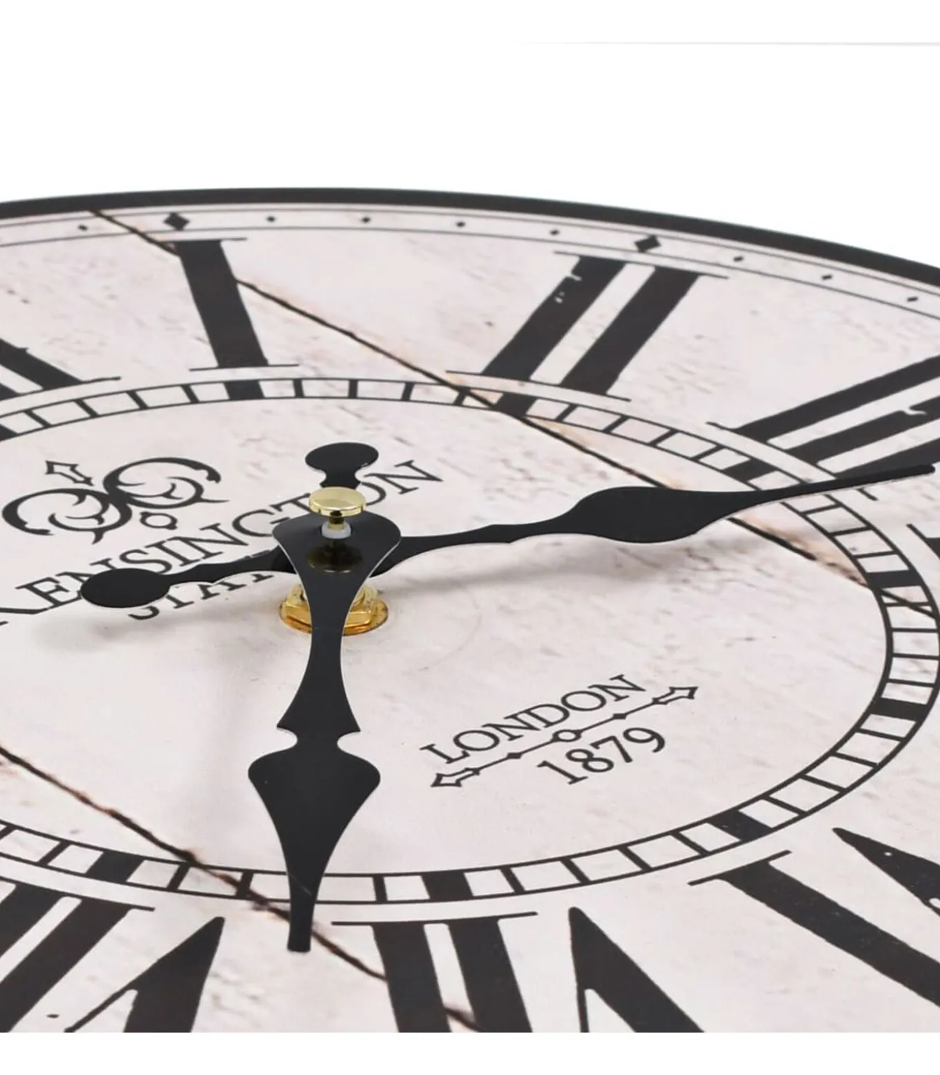 Wandklok vintage stijl 30 cm Londen