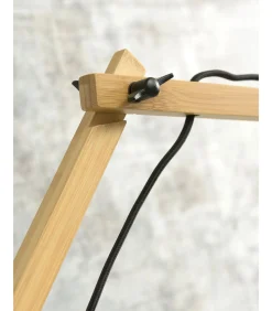 Wandlamp Andes - Bamboe/Groen - 95x47x55cm