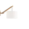 Wandlamp Andes - Bamboe/Wit - 50x32x45cm