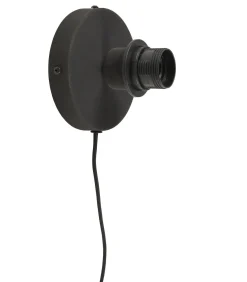 Wandlamp Bali - Bamboe/Zwart - Ø87cm