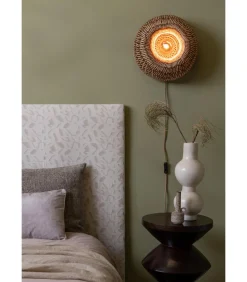 Wandlamp Barbados - Naturel - Ø35cm