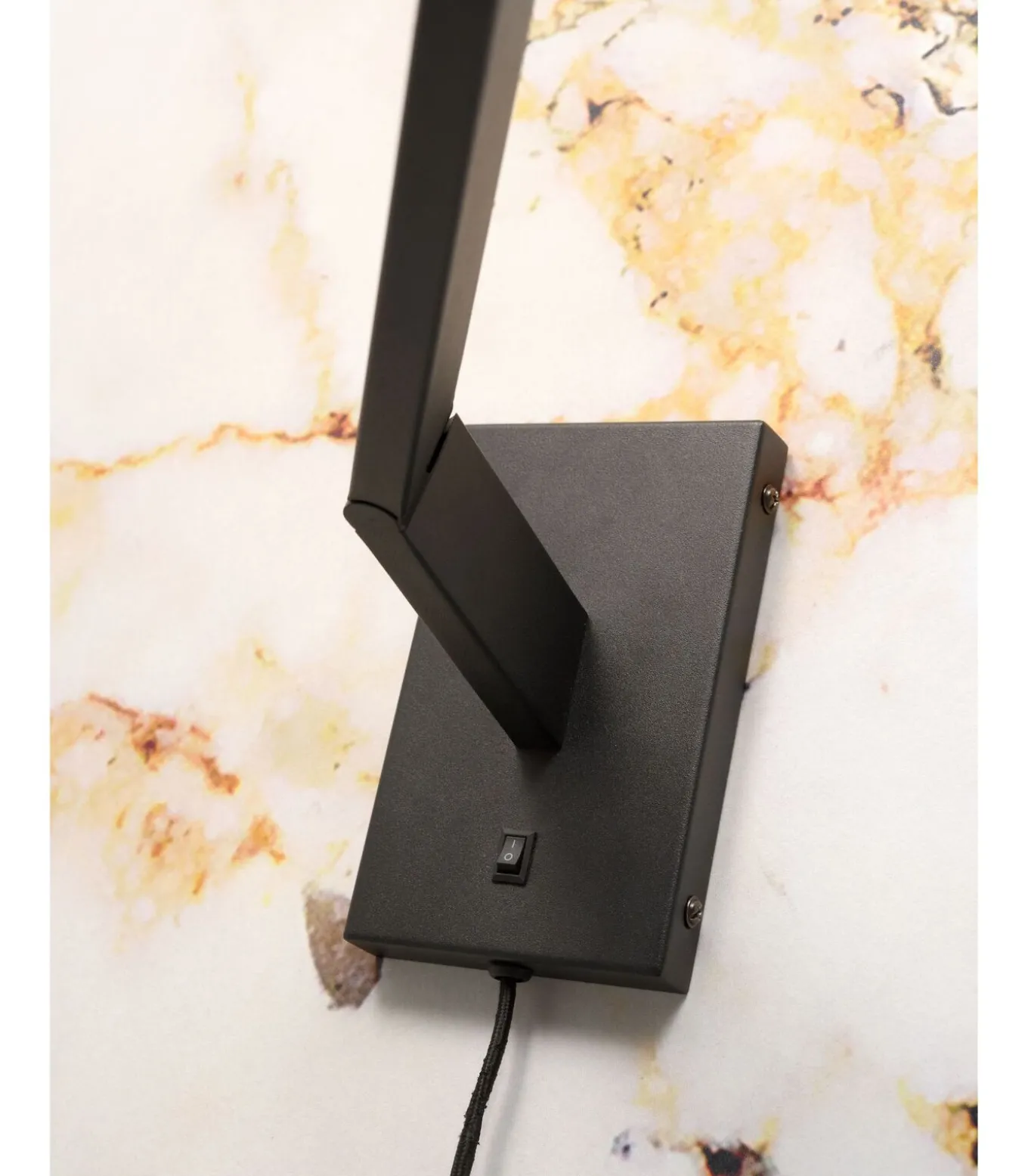 Wandlamp Biarritz - Zwart - 89x12x25cm