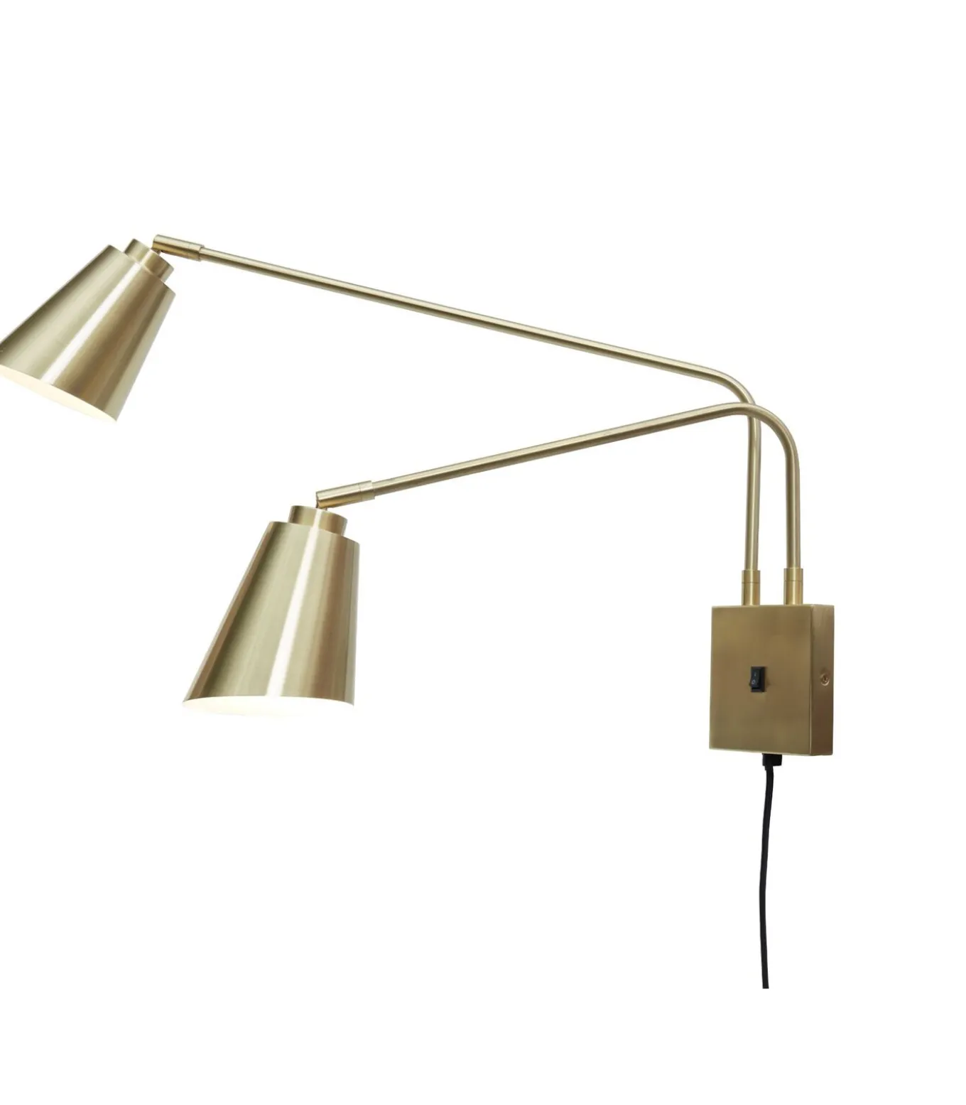 Wandlamp Bremen - Goud - 130x60x49cm - 2L