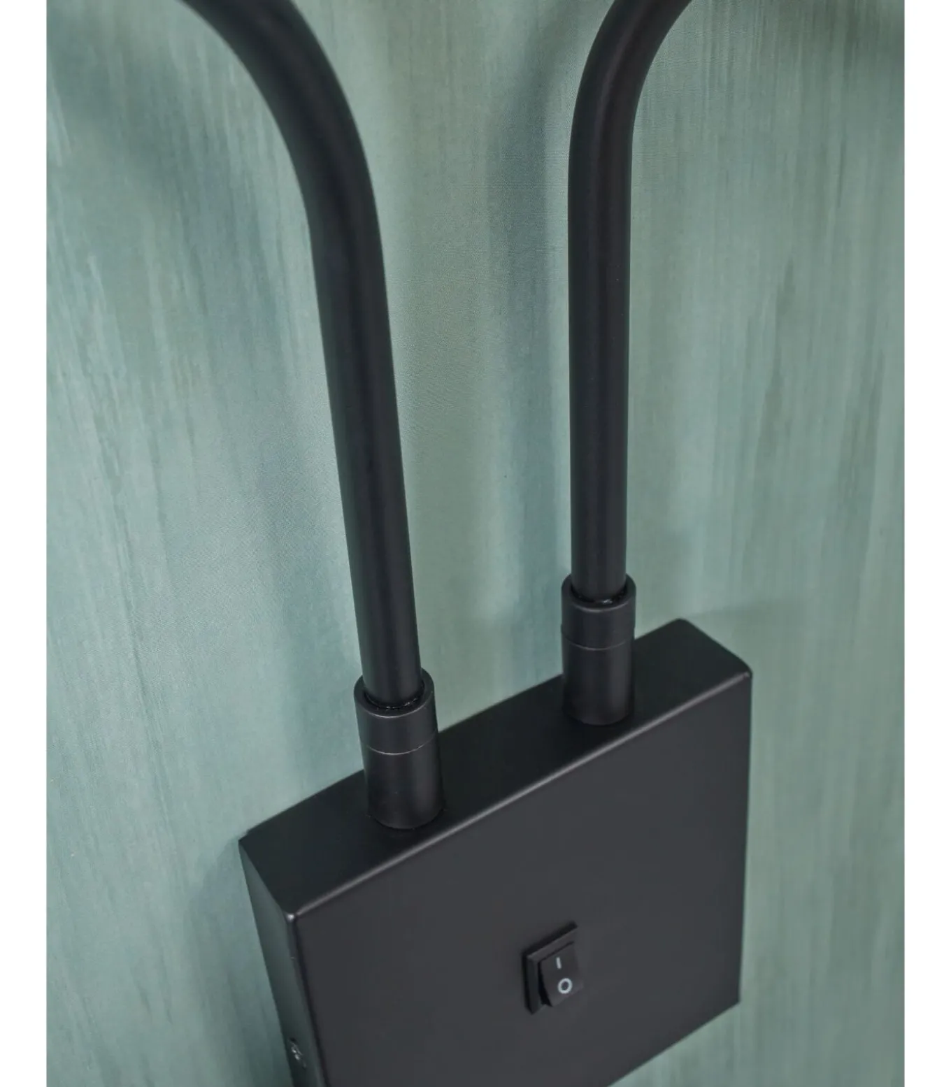 Wandlamp Bremen - Zwart - 130x60x49cm - 2L