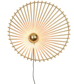 Wandlamp Bromo - Bamboe - Asymmetrisch - Ø60cm